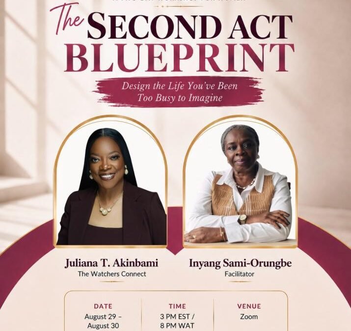 The Second Act BluePrint – Design The Life You’ve Been Too Busy to Imagine